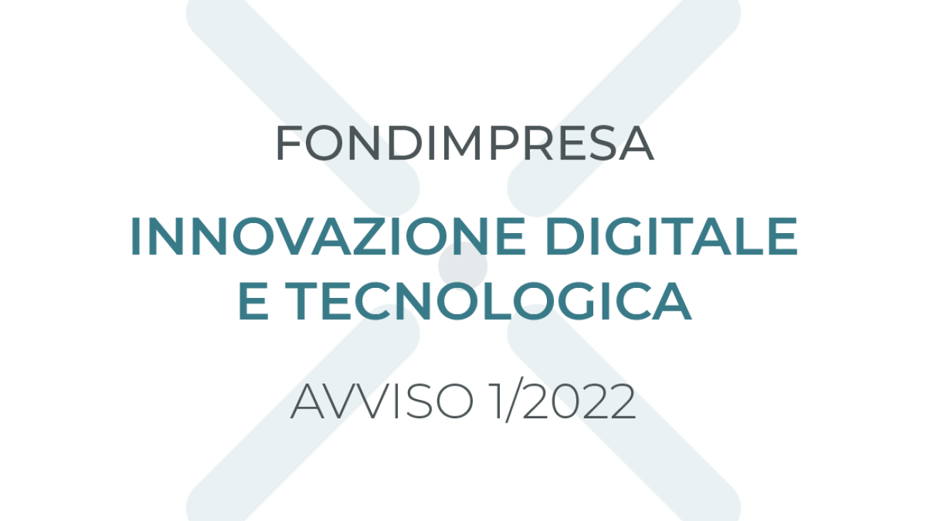 fondimpresa innovazione tecnologica; fondi; impresa