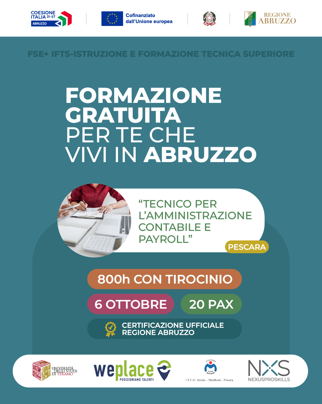 corso gratuito fse+ ifts